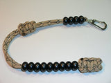 RedVex Ranger Style Paracord Pace Counter Beads 13" - Choose Your Color and Clip - RedVex