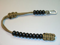RedVex Ranger Style Paracord Pace Counter Beads 13" - Choose Your Color and Clip - RedVex