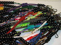 RedVex Ranger Style Paracord Pace Counter Beads 13" - Choose Your Color and Clip - RedVex