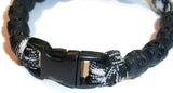 RedVex Skull Pace Count Bracelet - Skull Ranger Bead Bracelet - Black Skulls - Choose Color and Size - Customization Available - RedVex