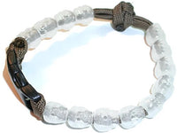 RedVex Skull Pace Count Bracelet - Skull Ranger Bead Bracelet - Translucent Skulls - Choose Color and Size - Customization Available - RedVex
