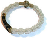 RedVex Skull Pace Count Bracelet - Skull Ranger Bead Bracelet - Translucent Skulls - Choose Color and Size - Customization Available - RedVex