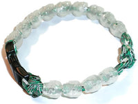 RedVex Skull Pace Count Bracelet - Skull Ranger Bead Bracelet - Translucent Skulls - Choose Color and Size - Customization Available - RedVex