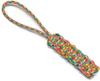 RedVex Zipper Pulls - Knife Lanyards - Equipment Lanyards - Paracord Cobra Style - Choose Your Color & Size (Qty 10) - RedVex