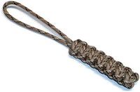 RedVex Zipper Pulls - Knife Lanyards - Equipment Lanyards - Paracord Cobra Style - Choose Your Color & Size (Qty 10) - RedVex
