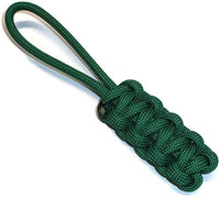 RedVex Zipper Pulls - Knife Lanyards - Equipment Lanyards - Paracord Cobra Style - Choose Your Color & Size (Qty 10) - RedVex