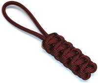 RedVex Zipper Pulls - Knife Lanyards - Equipment Lanyards - Paracord Cobra Style - Choose Your Color & Size (Qty 3) - RedVex
