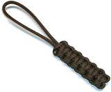 RedVex Zipper Pulls - Knife Lanyards - Equipment Lanyards - Paracord Cobra Style - Choose Your Color & Size (Qty 5) - RedVex