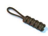 RedVex Zipper Pulls - Knife Lanyards - Equipment Lanyards - Paracord Cobra Style - Choose Your Color & Size (Qty 5) - RedVex